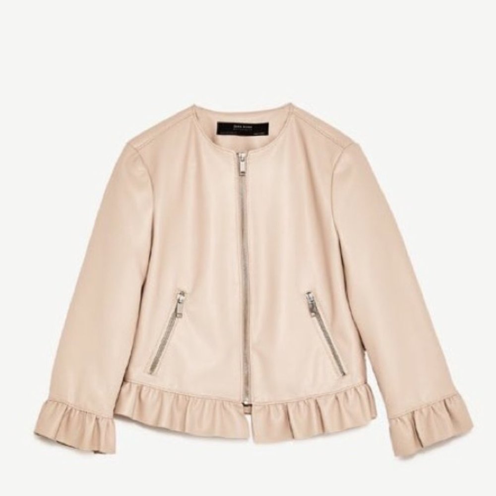 ZARA leather jacket